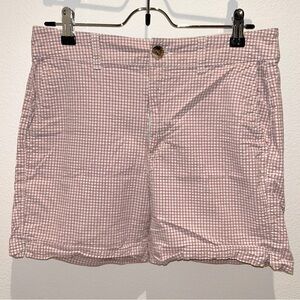 Old navy Pink and white checkered shorts